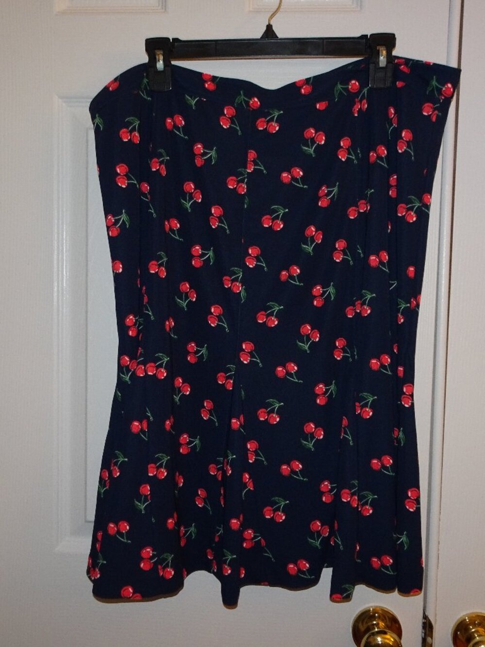Talbots Cherry Print Skirt